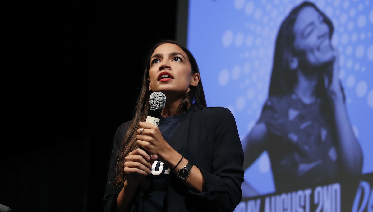 Rep. Alexandria Ocasio-Cortez, D-N.Y., in Los Angeles, 8-2-2018