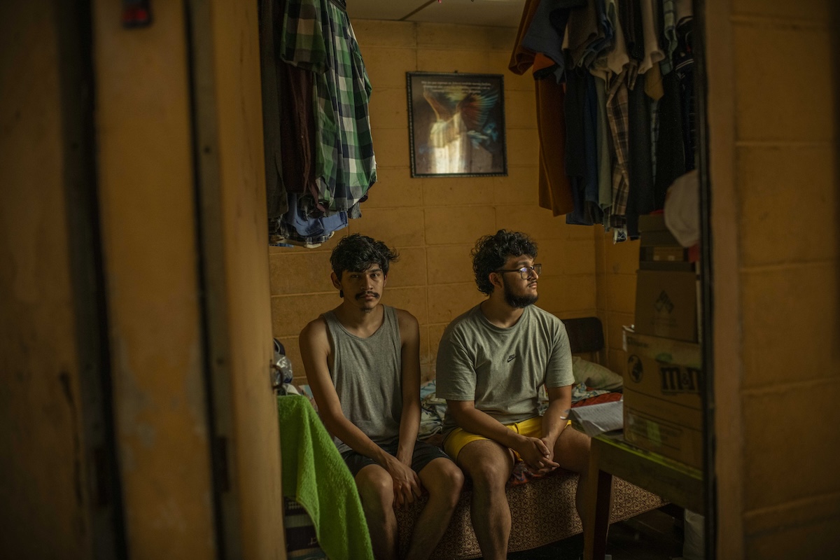 Lopez brothers in friend house el salvador