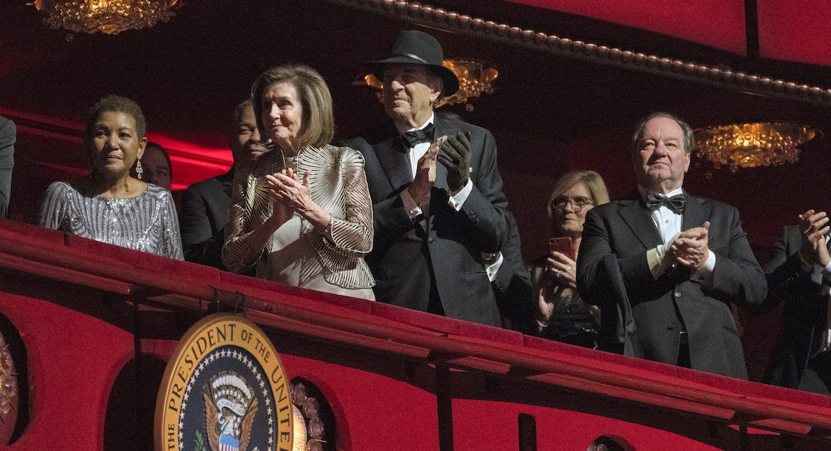 AP photo of Paul Pelosi on Dec. 4, 2022 at Kennedy Center Honors