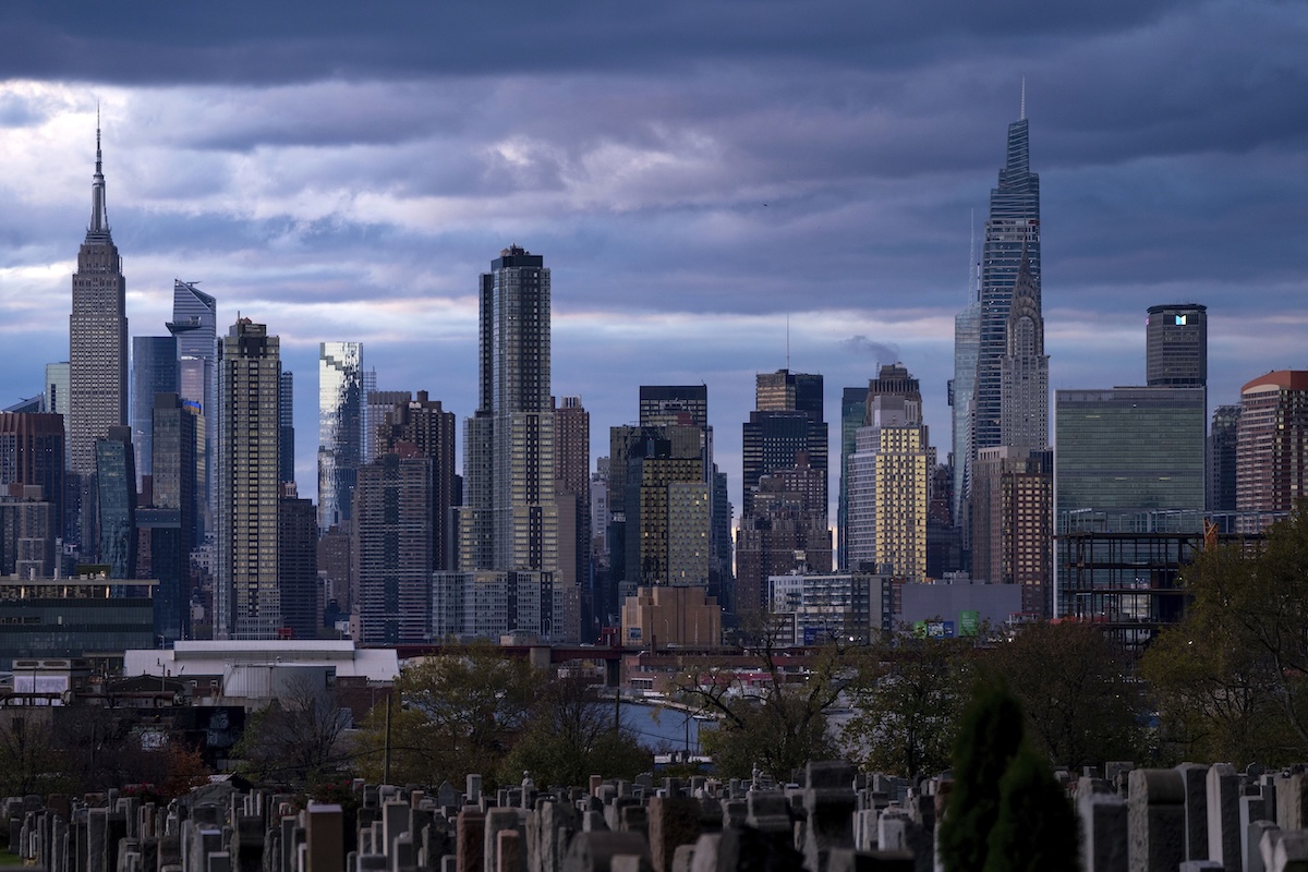 NYC skyline in 2022