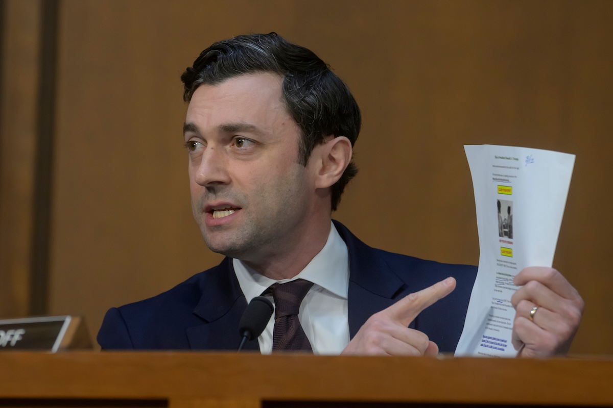 Jon Ossoff at Senate Intelligence hearing March 2026