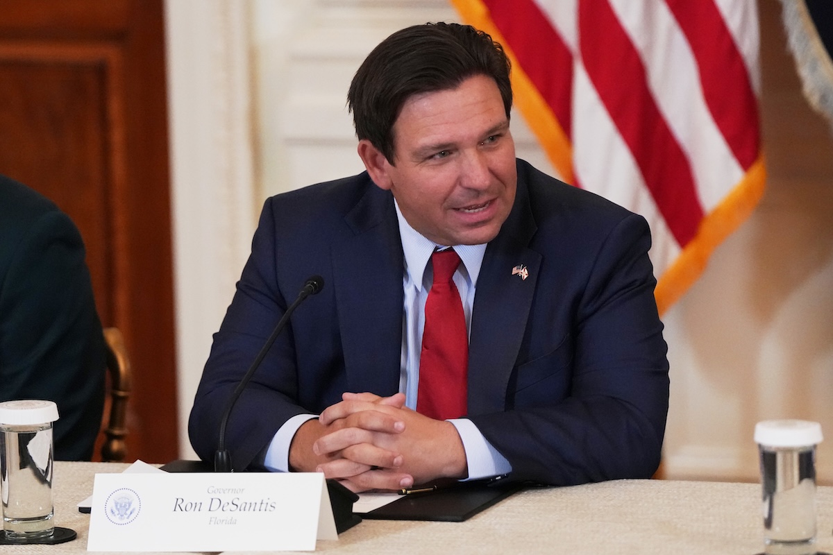 DeSantis at White House roundtable 2026