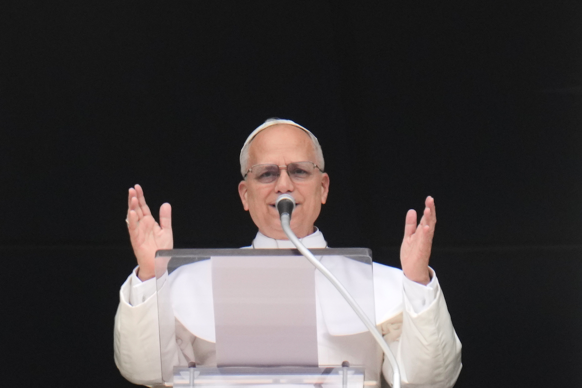 Photo of Pope Leo XIV April 12, 2026
