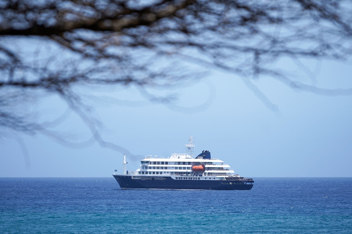 Hantavirus ship anchored off Cape Verde