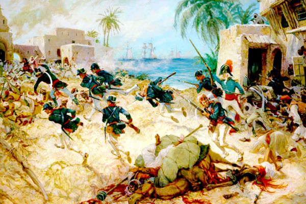 Barbary watercolor
