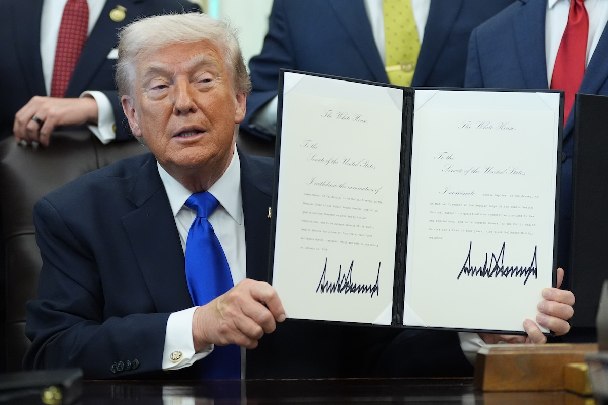 Trump nominating Nicole Saphier for surgeon general 4-30-2026